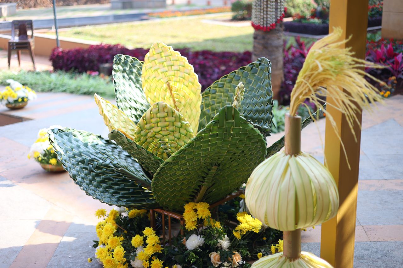 Handwoven decor details