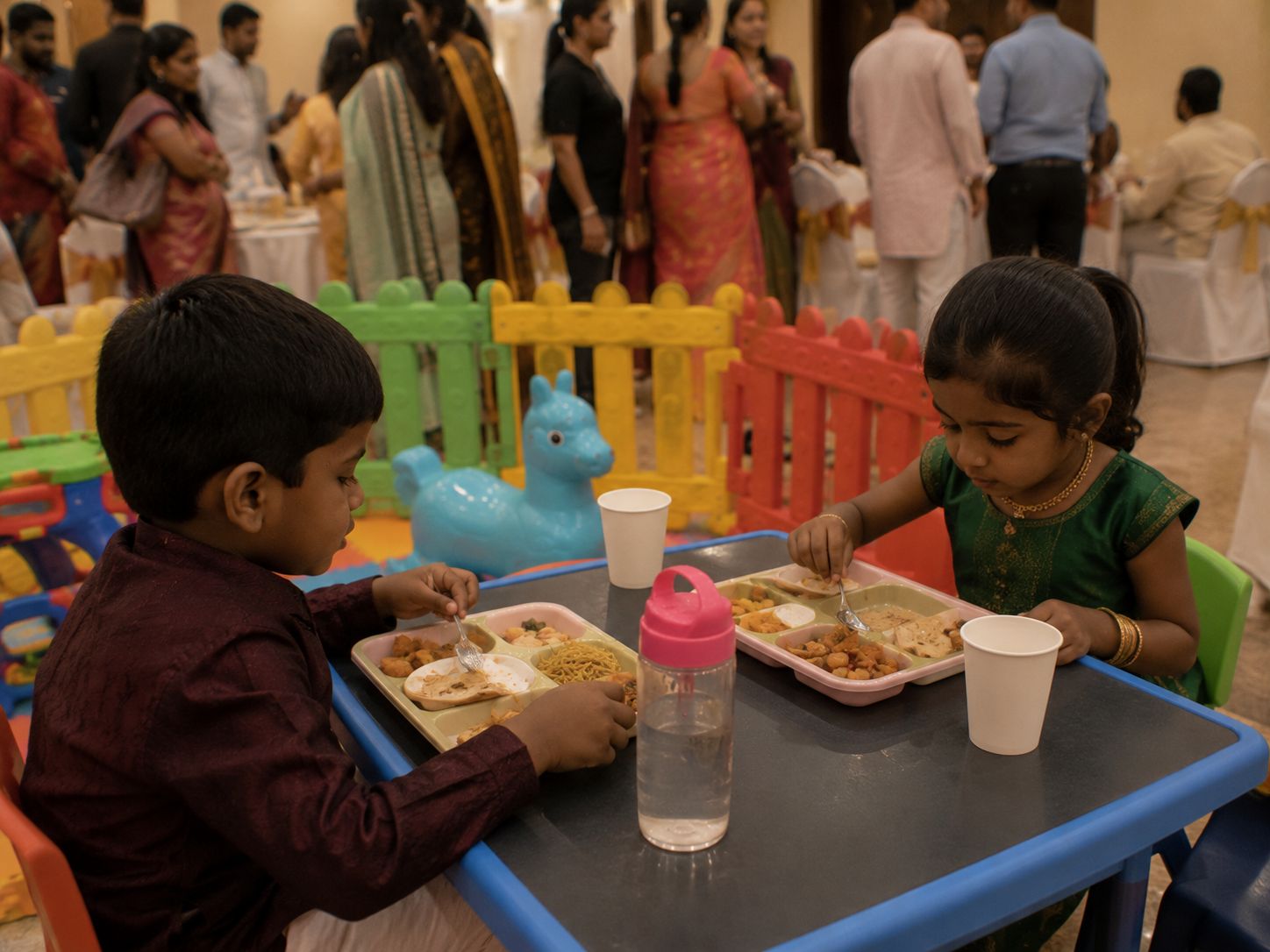 Kids' menu