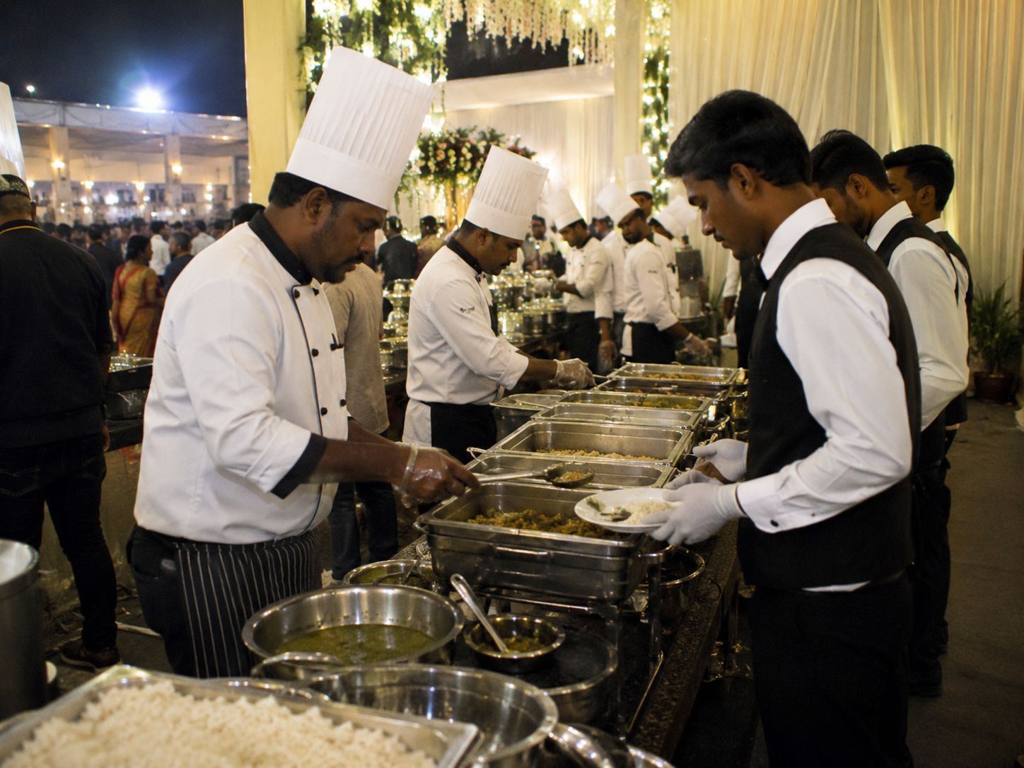 Chefs & service staff