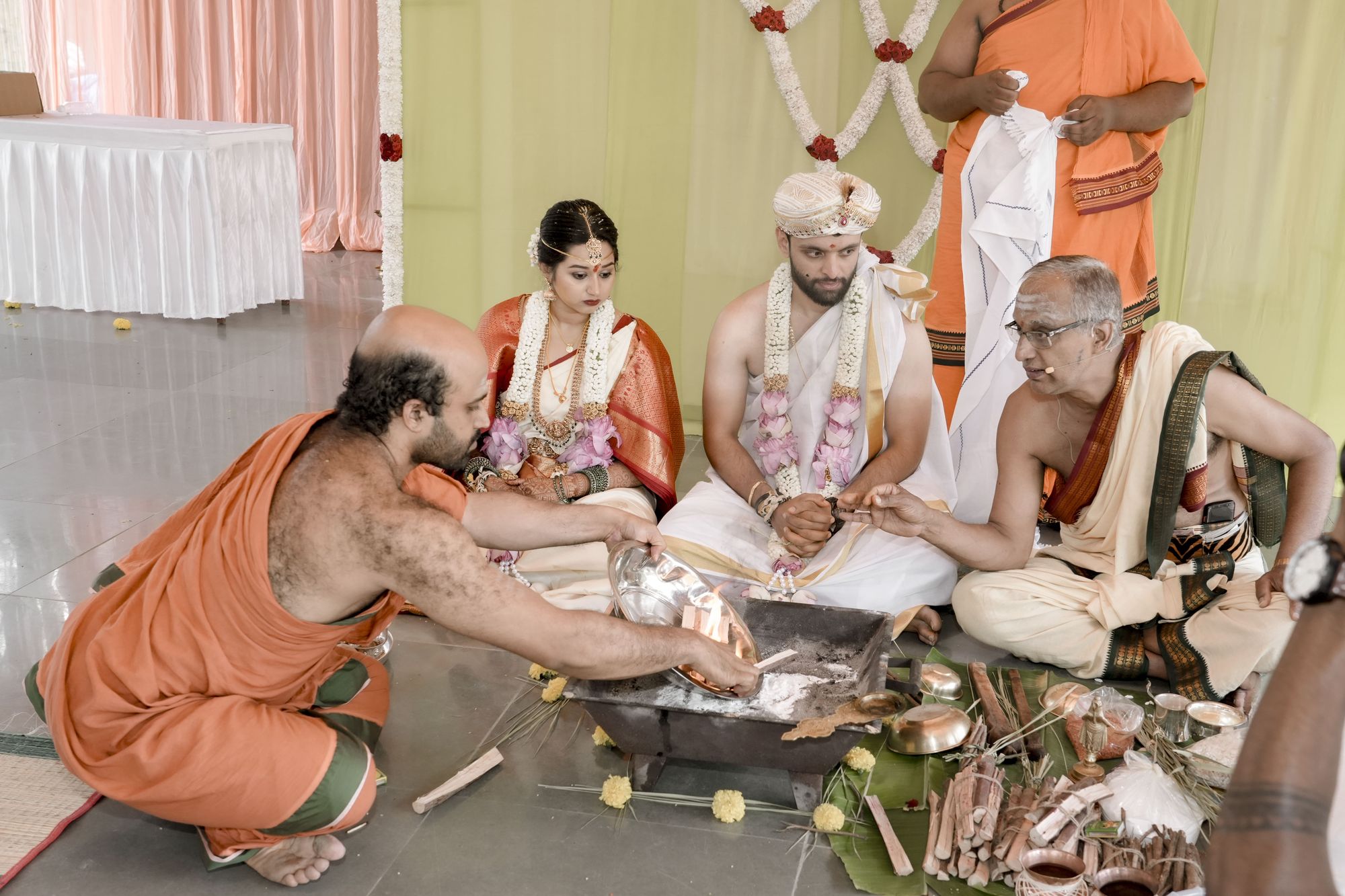 Homa & pooja setup